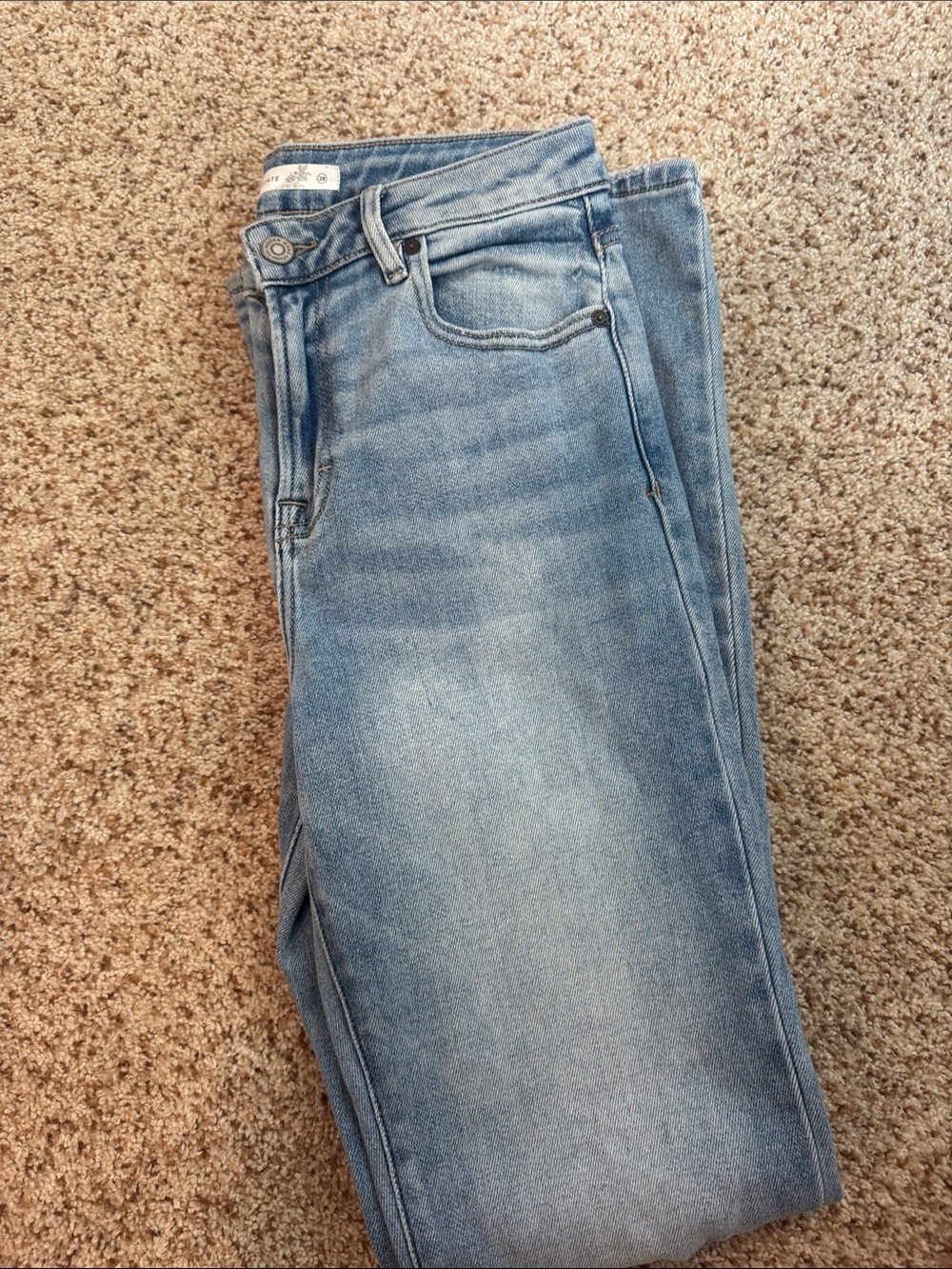 Altar'd State Light Blue Flare Jeans